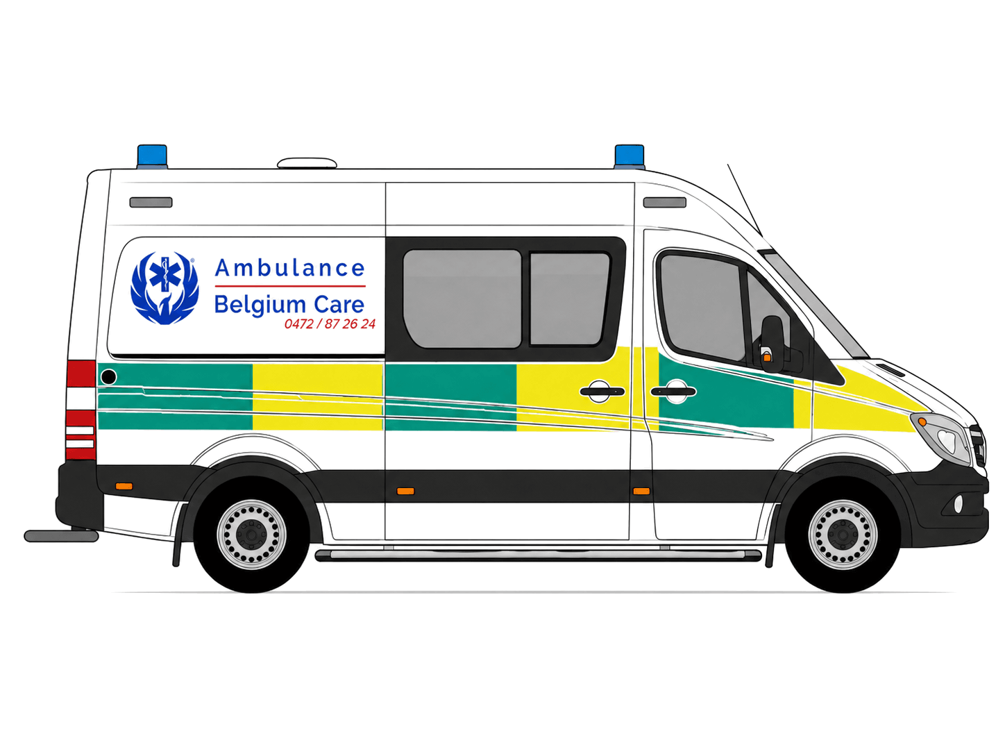 Ambulance Belgium Care — Mercedes Sprinter